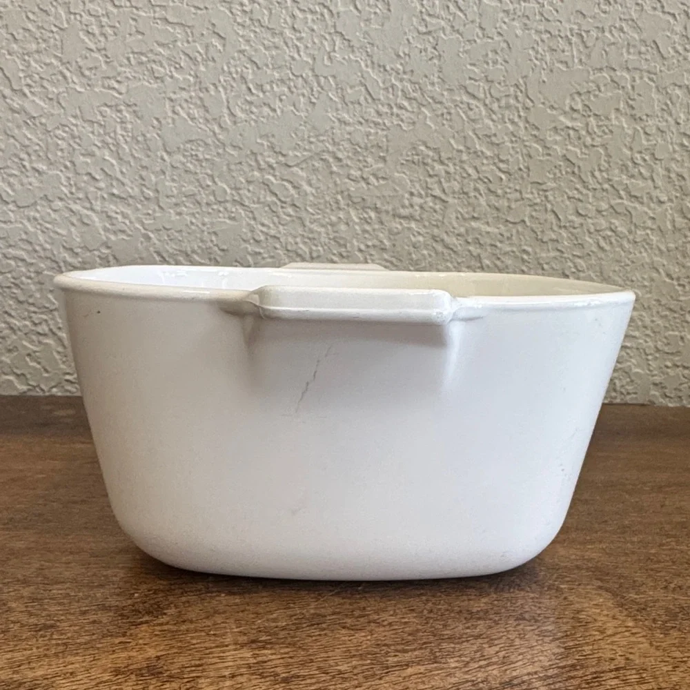 Vintage Corning Ware Lot Of 2 Square Dishes Blue Cornflower P-1 3/4B, P-43B Lid